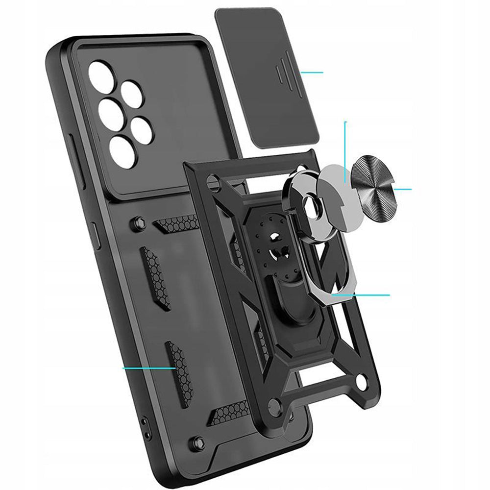 Husa de protectie Techsuit CamShield Series compatibil cu Samsung Galaxy Xcover7, Albastru