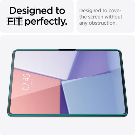 Husa de protectie tableta Spigen Glas.TR EZ-FIT (AGL07793) compatibil cu iPad Pro 13 (2024) / iPad Pro 13 (2025), Transparent