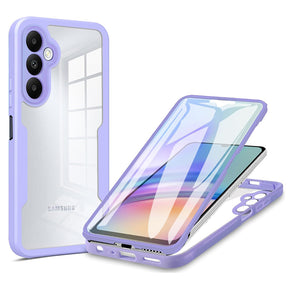 Folie de protectie Techsuit ColorVerse 360 Series + compatibil cu Samsung Galaxy A05s, Mov