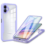 Folie de protectie Techsuit ColorVerse 360 Series + compatibil cu Samsung Galaxy A05, Mov