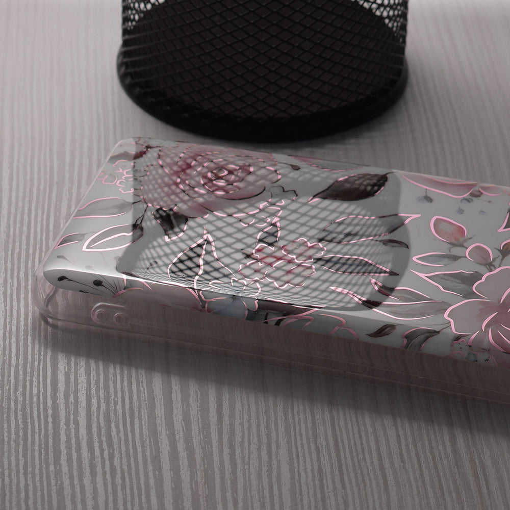 Husa de protectie Techsuit Marble Series compatibil cu Honor Magic6 Lite, Chloe White