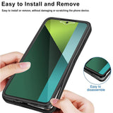 Husa de protectie Techsuit ColorVerse 360 Series compatibil cu Xiaomi Redmi Note 13 5G, Mov