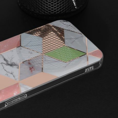 Husa de protectie Techsuit Marble Series compatibil cu Honor Magic6 Lite, Mov Hex