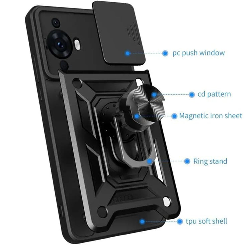 Husa de protectie Techsuit CamShield Series compatibil cu Huawei nova 11 / nova 12s, Albastru