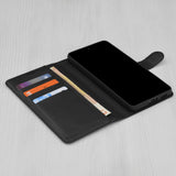 Husa de protectie Techsuit Leather Folio compatibil cu OnePlus 13R, Negru