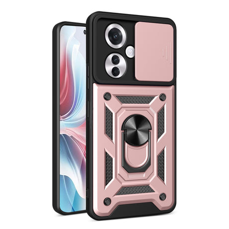 Husa de protectie Techsuit CamShield Series compatibil cu Oppo Reno11 F, Roz Auriu