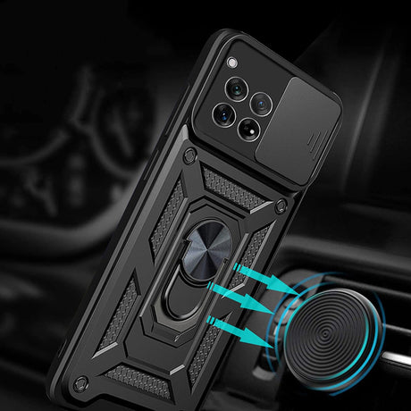 Husa de protectie Techsuit CamShield Series compatibil cu OnePlus 12R, Roz Auriu