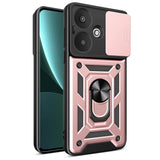 Husa de protectie Techsuit CamShield Series compatibil cu Xiaomi Redmi 13C 5G, Roz Auriu