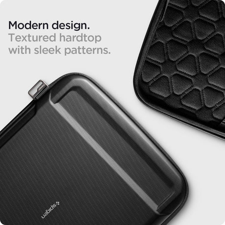 Husa Laptop Spigen Rugged Armor Pouch (AFA04270), 13-14", Poliuretan, Negru