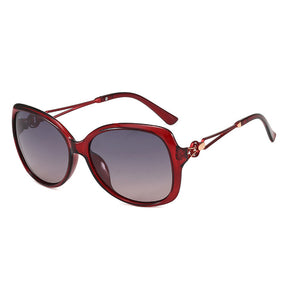Techsuit Sunglasses Polarised PC (2305-C3), UV Protection, Rosu Vin