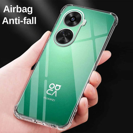 Husa de protectie Techsuit Shockproof Clear Silicone compatibil cu Huawei nova 11 SE / 12 SE, Transparent