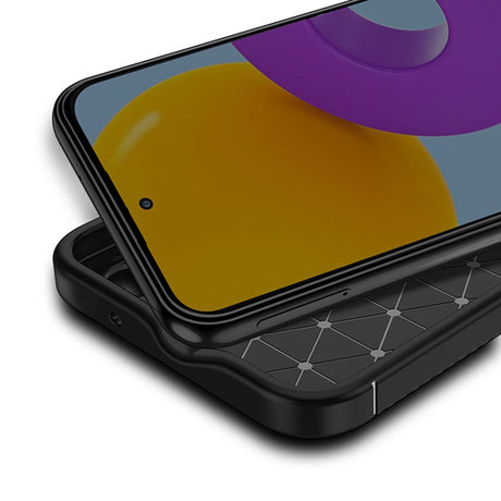 Husa de protectie Techsuit CarbonFiber compatibil cu Samsung Galaxy A54, Negru