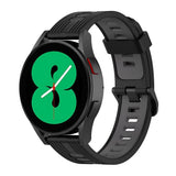 Curea smartwatch Techsuit Watchband 22mm (W002) compatibil cu Huawei Watch GT 2 (46mm)/GT 2 Pro/GT 3 Pro (46mm)/Ultimate, Xiaomi Watch S1, Negru