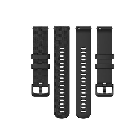 Curea Techsuit Watchband 22mm pentru Galaxy Watch (46mm)/Watch 3/Gear S3, neagră