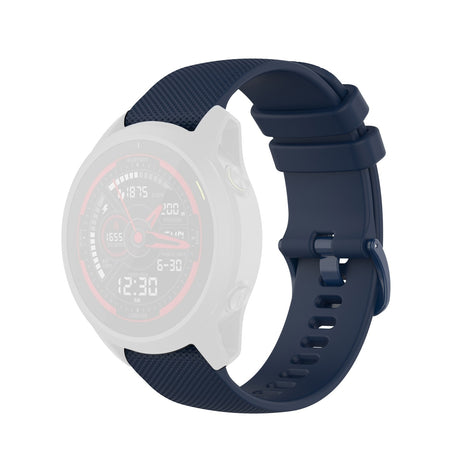 Curea smartwatch Techsuit Watchband 20mm (W006) compatibil cu Samsung Galaxy Watch 4/5/Active 2, Huawei Watch GT 3 (42mm)/GT 3 Pro (43mm), Albastru