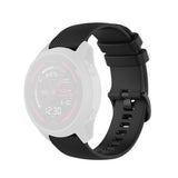 Curea smartwatch Techsuit Watchband 20mm (W006) compatibil cu Samsung Galaxy Watch 4/5/Active 2, Huawei Watch GT 3 (42mm)/GT 3 Pro (43mm), Negru