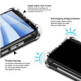 Husa de protectie Techsuit Shockproof Clear Silicone compatibil cu Huawei Pura 70, Transparent