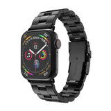 Techsuit Watchband W036 fekete szíj Apple Watch okosórához