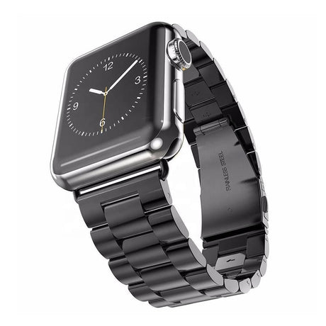 Techsuit Watchband W036 fekete szíj Apple Watch okosórához