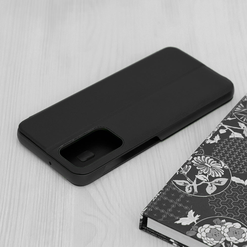 Techsuit eFold Series fekete husă tip carte pentru Samsung Galaxy A23 4G