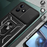 Husa de protectie Techsuit CamShield Series compatibil cu Xiaomi 14, Roz Auriu