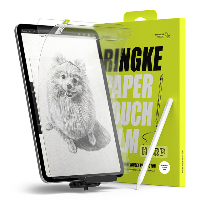 Husa de protectie tableta Ringke Paper Touch Film Hard compatibil cu iPad Pro 11 (2024) / iPad Pro 11 (2025), Transparent Mat