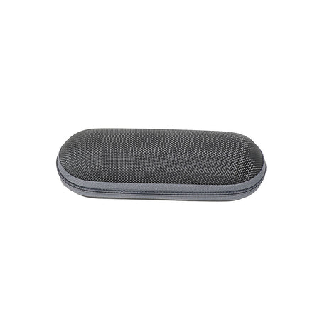 Techsuit Glasses Case (ETOV3), with Zipper, Eco Leather, 160 x 48 x 45mm, Gri