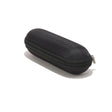 Techsuit Glasses Case (ETOV1), with Zipper, Eco Leather, 160 x 48 x 45mm, Negru