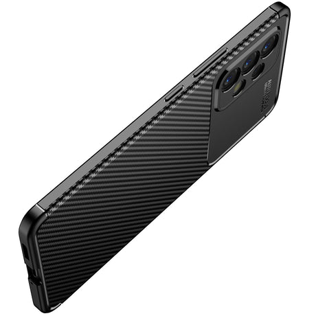Husa de protectie Techsuit CarbonFiber compatibil cu Samsung Galaxy A53 5G, Negru