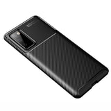 Husa de protectie Techsuit CarbonFiber compatibil cu Samsung Galaxy S20 FE / S20 FE 5G, Negru