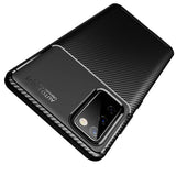 Husa de protectie Techsuit CarbonFiber compatibil cu Samsung Galaxy S20 FE / S20 FE 5G, Negru