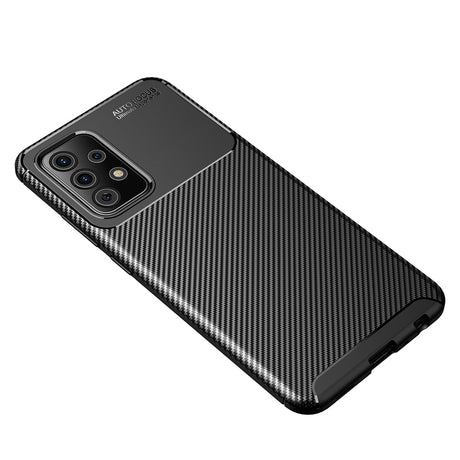 Husa de protectie Techsuit CarbonFiber compatibil cu Samsung Galaxy A52 4G / A52 5G / A52s 5G, Negru