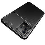 Husa de protectie Techsuit CarbonFiber compatibil cu Samsung Galaxy A52 4G / A52 5G / A52s 5G, Negru