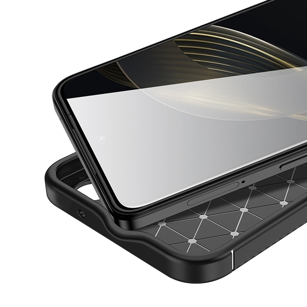 Husa de protectie Techsuit CarbonFiber compatibil cu Huawei nova 11 / nova 12s, Negru
