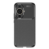 Husa de protectie Techsuit CarbonFiber compatibil cu Huawei nova 11 / nova 12s, Negru