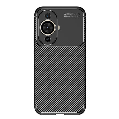Husa de protectie Techsuit CarbonFiber compatibil cu Huawei nova 11 / nova 12s, Negru