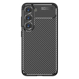 Husa de protectie Techsuit CarbonFiber compatibil cu Samsung Galaxy S23, Negru