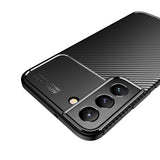 Husa de protectie Techsuit CarbonFiber compatibil cu Samsung Galaxy S22 5G, Negru