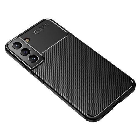 Husa de protectie Techsuit CarbonFiber compatibil cu Samsung Galaxy S22 5G, Negru