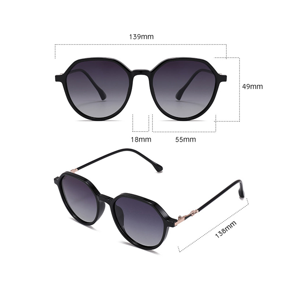 Ochelari de Soare Techsuit Polarised PC (2203), Metal, Maro