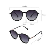 Ochelari de Soare Techsuit Polarised PC (2203), Metal, Maro