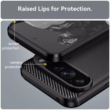 Husa de protectie Techsuit Carbon Silicone compatibil cu Google Pixel 9 Pro XL, Albastru