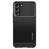 Husa de protectie Spigen Rugged Armor (ACS03986) compatibil cu Samsung Galaxy S22, Negru