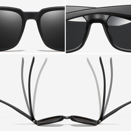Ochelari de Soare Techsuit Polarised TR90 (MM101), Maro