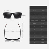 Ochelari de Soare Techsuit Polarised TR90 (MM101), Maro