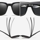 Techsuit Sunglasses Polarised TR90 (MM99), UV Protection, Matte Brown