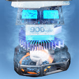 Accesoriu gaming Techsuit Phone Cooler (SL16), with Gear Button, Temperature Display, Silicone Clamping Arm, Two Speeds, Universal, Negru