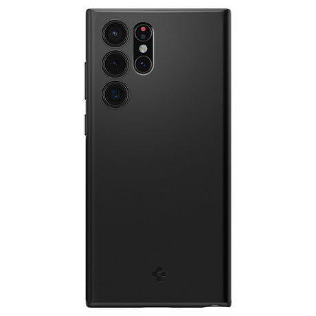 Spigen Thin Fit fekete védőtok Samsung Galaxy S22 Ultra 5G készülékhez