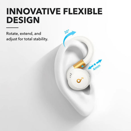 Casti Anker SoundCore X20 (A3968G21), for Sport, Bluetooth, Waterproof, Alb