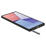Husa de protectie Spigen Thin Fit (ACS03911) compatibil cu Samsung Galaxy S22 Ultra, Negru